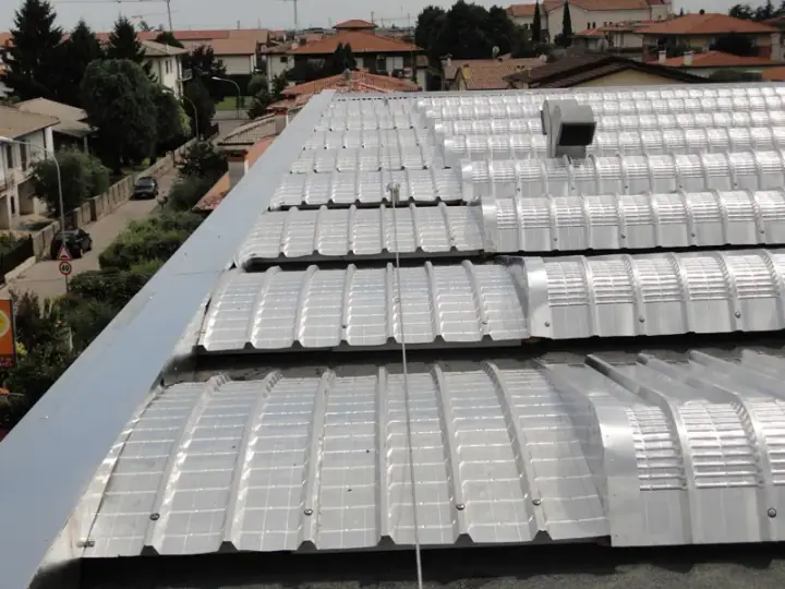 Copertura capannone industriale