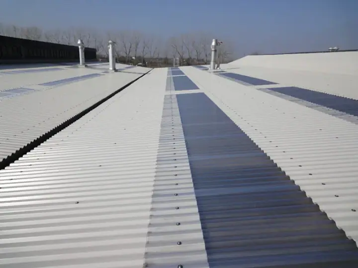 Copertura capannone industriale, realizzazione MB Coperture Group